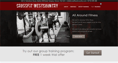 Desktop Screenshot of crossfitwestcountry.com